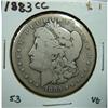 Image 2 : 1883-CC U.S. MORGAN SILVER DOLLAR