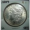 Image 2 : 1889 U.S. MORGAN SILVER DOLLAR