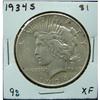 Image 2 : 1934-S U.S. PEACE DOLLAR