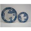 Image 1 : WOOD & SONS FLOW BLUE PLATES