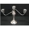 Image 2 : STERLING WEIGHTED CANDELABRAS