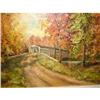 Image 2 : MID-ATLANTIC COVERED BRIDGE PAINTING