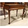 Image 1 : KINNAMON MAHOGANY QUEEN ANNE STYLE TEA TABLE