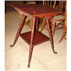 Image 1 : OAK PLANT TABLE