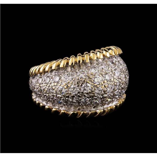 2.00 ctw Diamond Ring - 14KT Yellow Gold