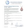Image 3 : 14KT Rose Gold GIA Certified 49.49 ctw Morganite and Diamond Pendant With Chain