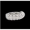 Image 1 : 0.23 ctw Diamond Ring - 14KT White Gold