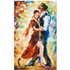 Image 1 : Leonid Afremov (1955-2019) "Romantic Tango" Limited Edition Giclee on Canvas, Nu