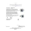 Image 5 : 2.40 ctw Sapphire and Diamond Ring - 14KT White Gold