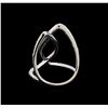 Image 3 : 0.49 ctw Diamond Ring - 14KT White Gold