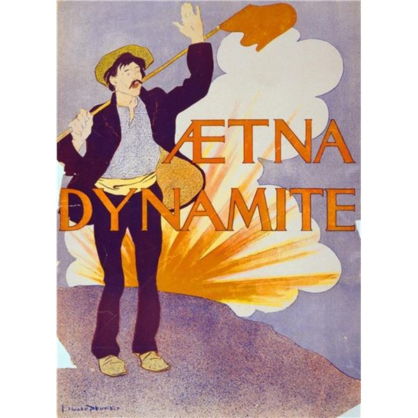 Edward Penfield - Aetna Dynamite