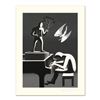 Image 1 : Mark Kostabi, "Cyclone Variations" Limited Edition Serigraph, Numbered and Hand