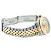 Image 9 : Rolex Mens 2 Tone Champagne Diamond 36MM Datejust Wristwatch