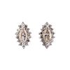 2.00 ctw Diamond Earrings - 14KT White Gold