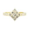 Image 2 : 1.00 ctw Diamond Ring - 14KT Yellow Gold