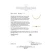Image 4 : 0.80 ctw Diamond and South Sea Pearl Necklace - 14KT Yellow Gold