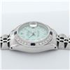 Image 4 : Rolex Ladies Stainless Steel Ice Blue Diamond 26MM Oyster Perpetaul Datejust