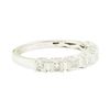 Image 1 : 0.70 ctw Diamond Ring - 18KT White Gold