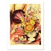 Image 1 : Robert Vernet Bonfort, "Bouquet" Limited Edition Lithograph, Numbered and Hand S