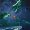Image 2 : Jim Warren, "Drift Glass" Hand Signed, Artist Embellished AP Limited Edition Gic