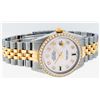Image 8 : Rolex Mens 2 Tone Mother Of Pearl Diamond Oyster Perpetual Datejust 36MM