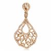 Image 1 : 14k Rose Gold 0.57CTW Diamond Pendant, (I1/H)