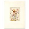 Image 1 : "Boy with Horn" Limited Edition Lithograph by Edna Hibel (1917-2014), Numbered a