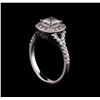 Image 4 : 1.23 ctw Diamond Ring - 14KT White Gold
