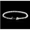 Image 3 : 14KT White Gold 2.23 ctw Diamond Tennis Bracelet