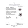 Image 5 : 1.78 ctw Oval Mixed Ruby And Round Brilliant Cut Diamond Ring - 14KT White Gold