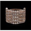 Image 1 : 2.36 ctw Diamond Ring - 14KT Rose Gold