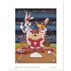 Image 1 : "At the Plate (Phillies)" Numbered Limited Edition Giclee from Warner Bros. with