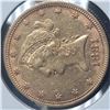1881 $10 Liberty Head Gold Eagle Coin XF