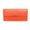 Image 1 : Louis Vuitton Orange Epi Leather w/Intials Sarah Wallet