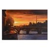 Image 1 : Howard Behrens (1933-2014), "Twilight On The Seine II" Limited Edition on Canvas