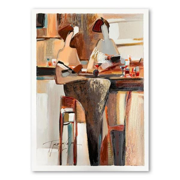 Yuri Tremler,  Ladies' Lunch  Limited Edition Serigraph, Hand Signed with Letter