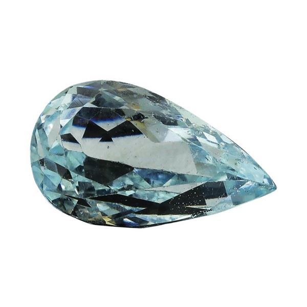 5.98 ct.Natural Pear Cut Aquamarine