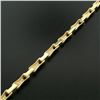 Image 5 : 14K Yellow Gold 7" 2.16 ctw Channel Set Round Brilliant Diamond Tennis Bracelet