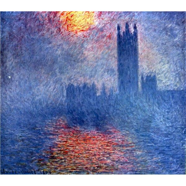 Claude Monet - The Parlaiment in London