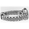 Image 4 : Rolex Ladies Stainless Steel Black Diamond & Sapphire Datejust Wristwatch 26MM