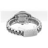 Image 8 : Rolex Ladies Stainless Steel Black Diamond & Sapphire Datejust Wristwatch 26MM