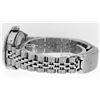 Image 9 : Rolex Ladies Stainless Steel Black Diamond & Sapphire Datejust Wristwatch 26MM