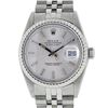Image 1 : Rolex Mens Stainless Steel 36MM Silver Index 36MM Oyster Perpetual Datejust Wris