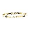 Image 2 : 6.00 ctw Sapphire Bracelet - 10KT Yellow Gold