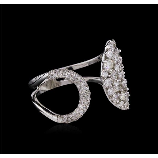 1.34 ctw Diamond Ring - 14KT White Gold