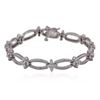 14KT White Gold 3.09 ctw Diamond Bracelet
