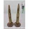 Image 1 : Pair of WWII trench art with military insignia
