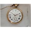 Image 3 : Admiral pocket watch size 16, nice designed engraving on the back - with gold filled bob