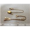Image 1 : 2 gold filled pocket watch fobs