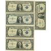 Image 1 : 5 U.S. $1.00 bills series 1957 3 "A" 2 "B"